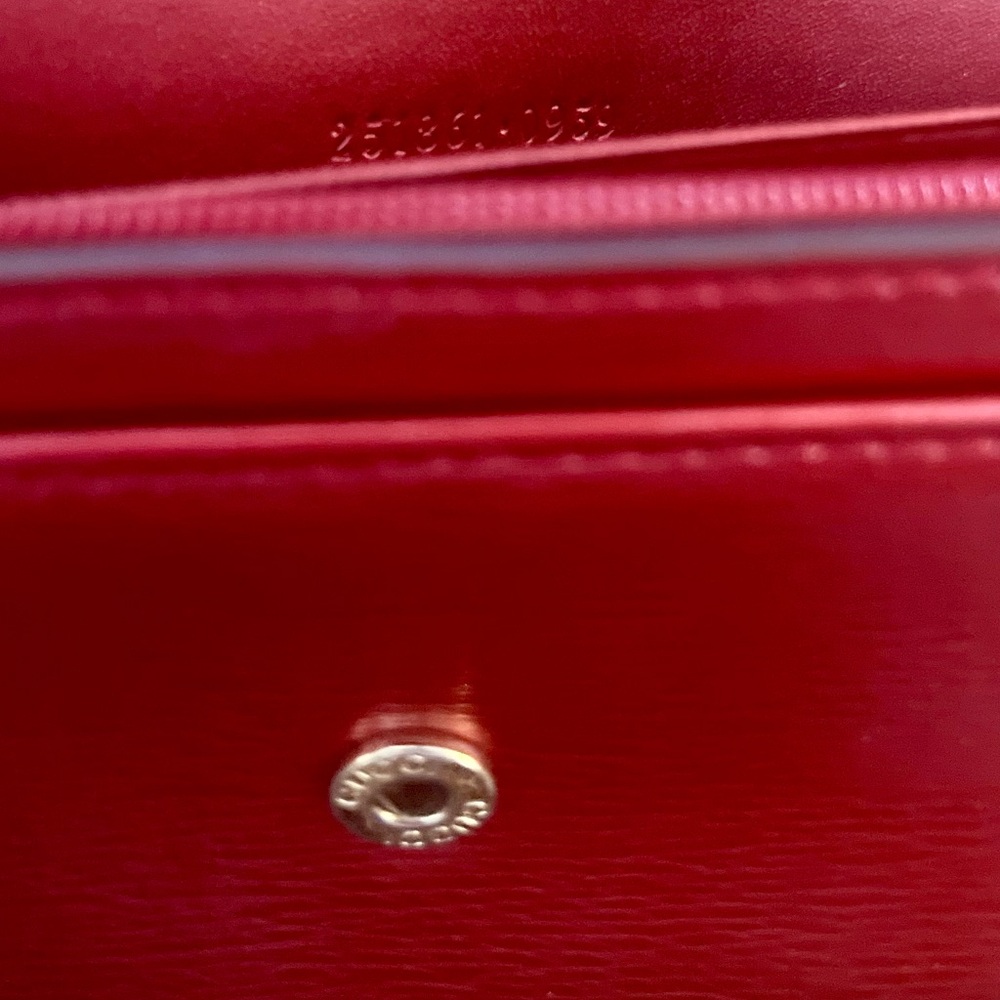 SOLD❤️Gucci Interlocking GG Heart Red Continental Wallet - Picture 8 of 11